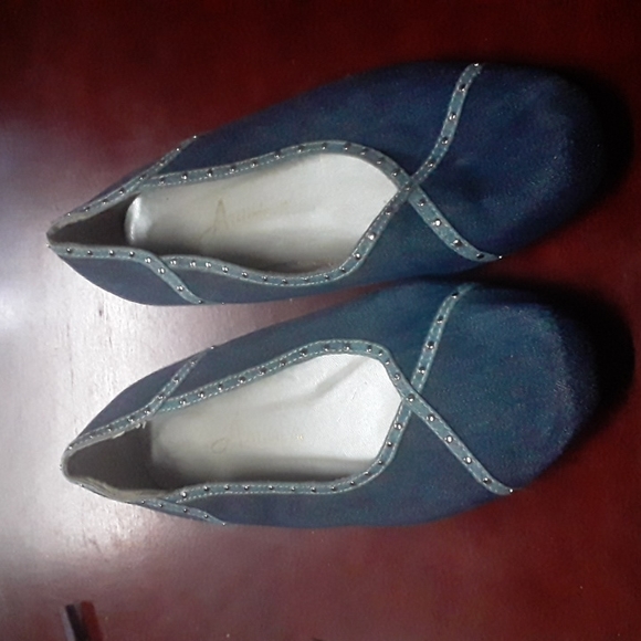 Studded Denim Shoes - Picture 6 of 6